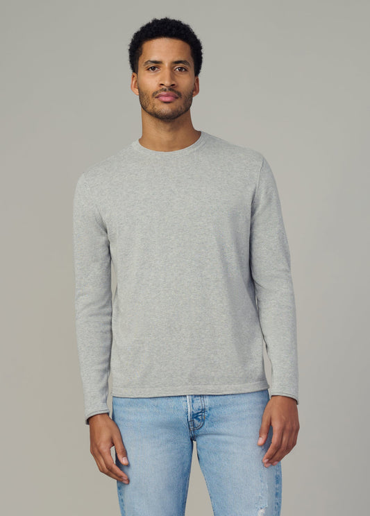 Joe's Jeans Men|Sale LONG SLEEVE CREWNECK SWEATER Heather Grey