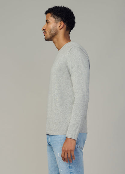 Joe's Jeans Men|Sale LONG SLEEVE CREWNECK SWEATER Heather Grey
