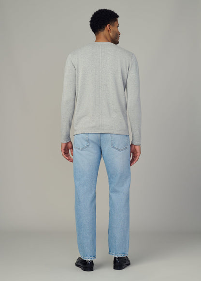 Joe's Jeans Men|Sale LONG SLEEVE CREWNECK SWEATER Heather Grey