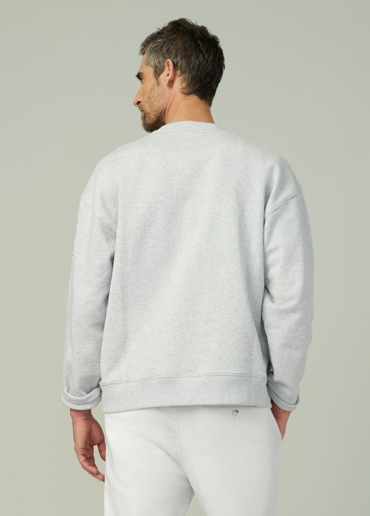 Joe's Jeans Men|Sale RELAXED CREWNECK SWEATSHIRT Light Heather Grey