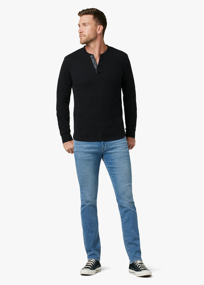 Joe's Jeans Men|Sale DWIGHT DOUBLE FACE HENLEY Black