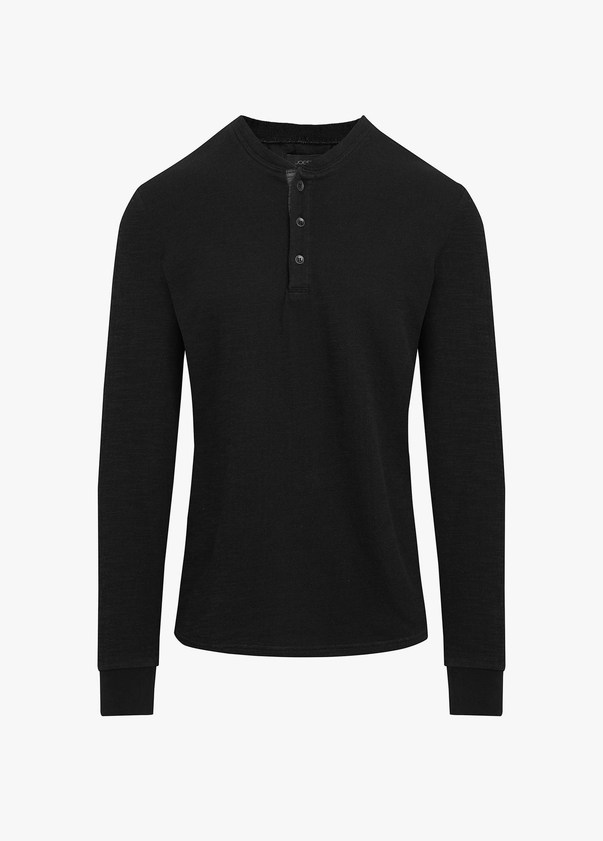 Joe's Jeans Men|Sale DWIGHT DOUBLE FACE HENLEY Black