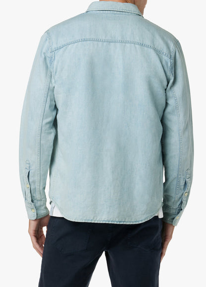 Joe's Jeans Men|Sale LOU INDIGO LINEN SHIRT Spring Sky