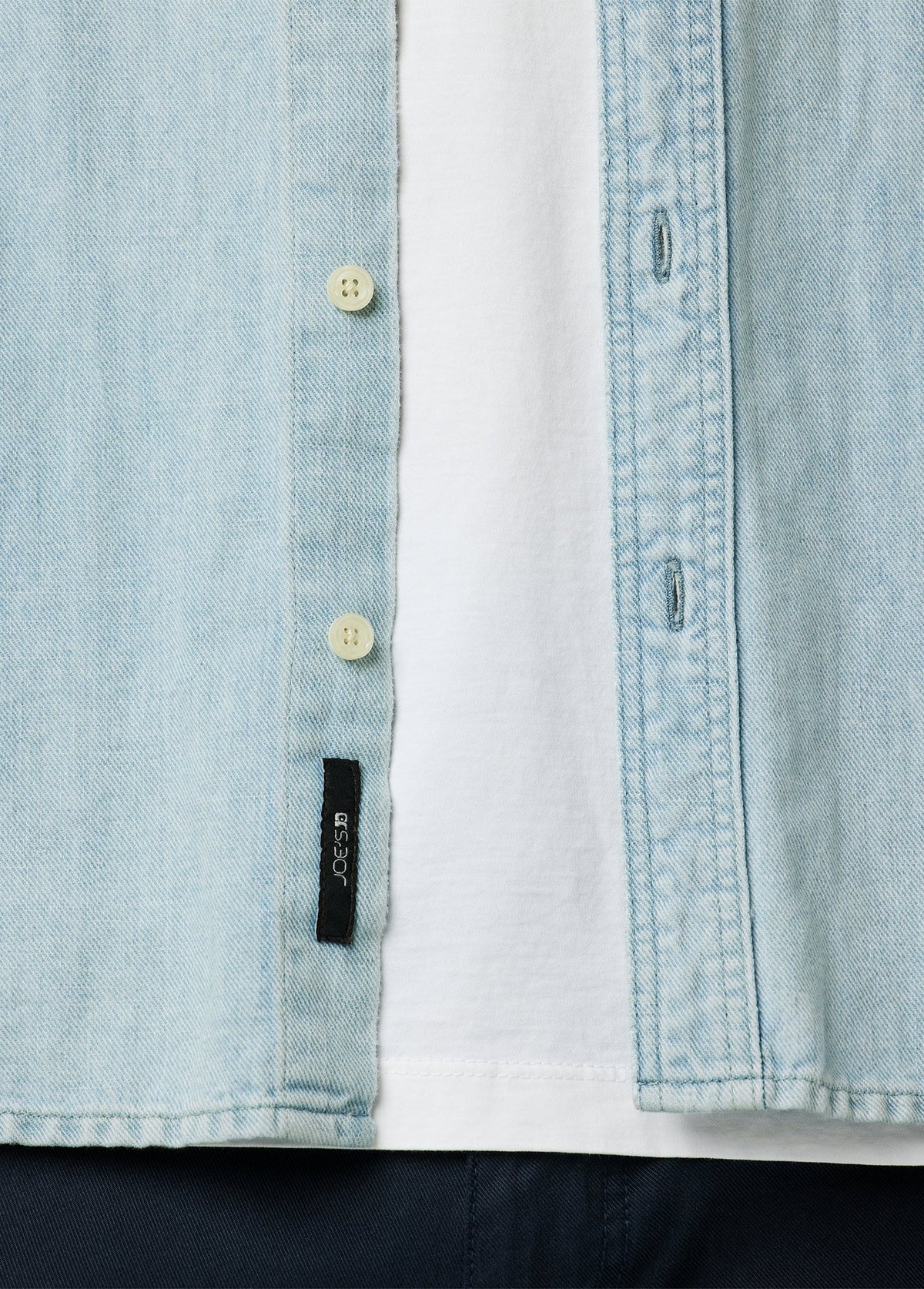 Joe's Jeans Men|Sale LOU INDIGO LINEN SHIRT Spring Sky
