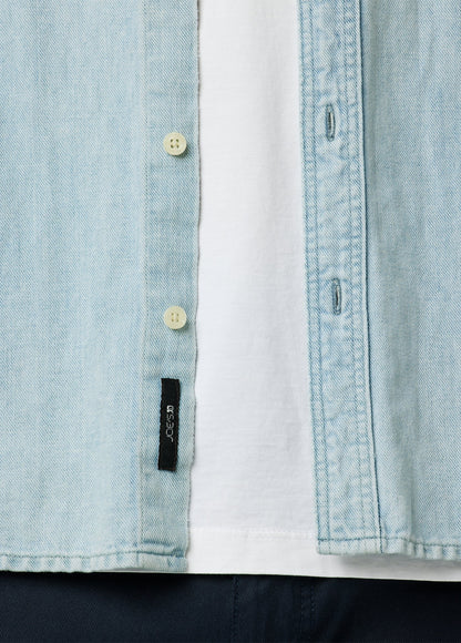 Joe's Jeans Men|Sale LOU INDIGO LINEN SHIRT Spring Sky