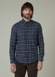 Vintage Navy Plaid