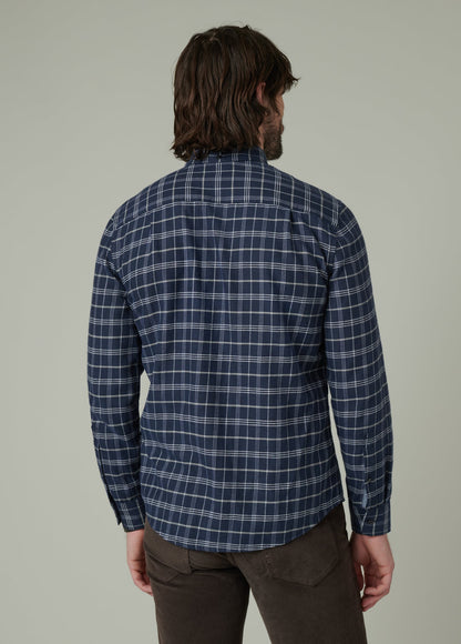 Joe's Jeans Men|Sale OLIVER FLANNEL SHIRT Vintage Navy Plaid