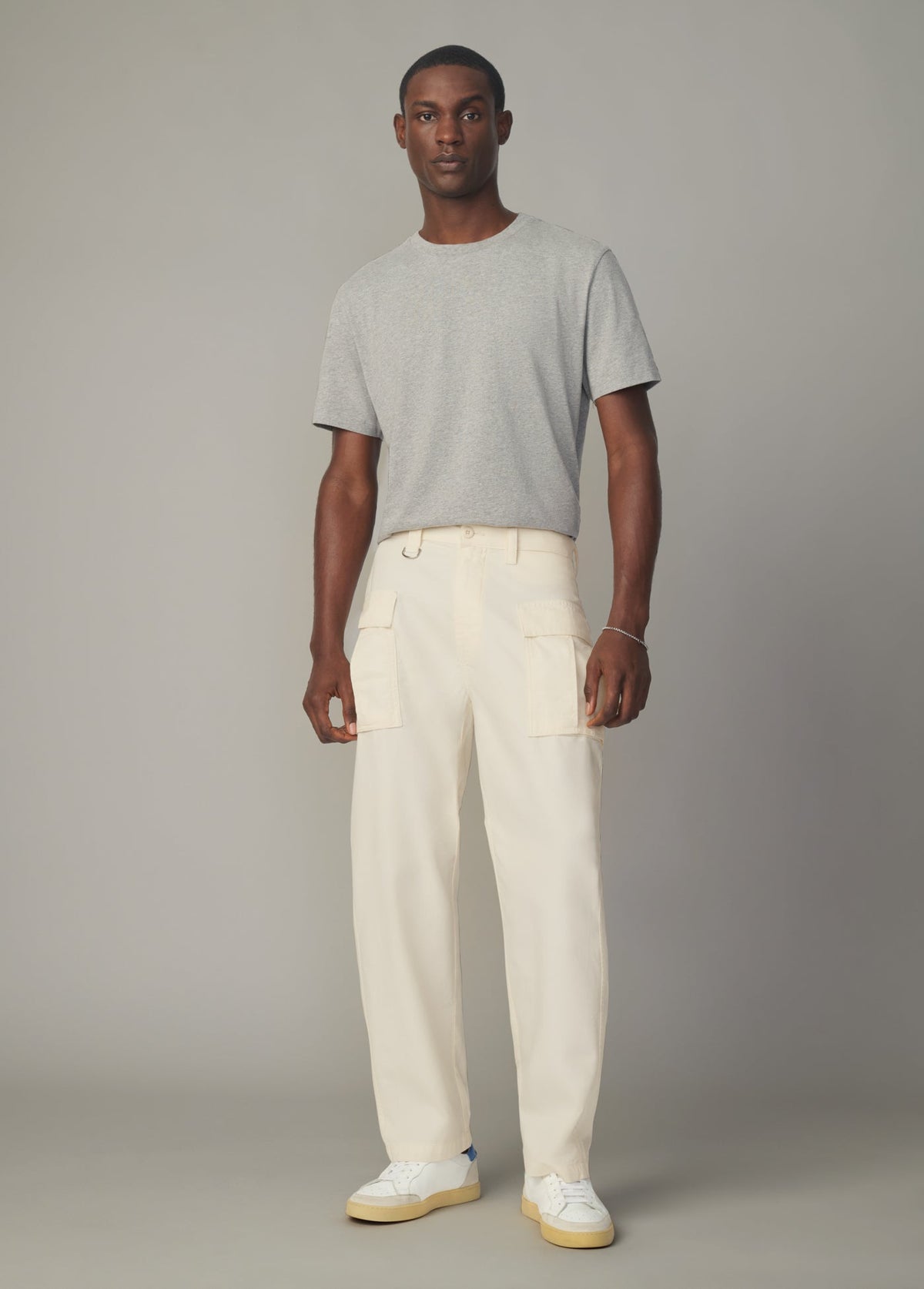 Joe's Jeans Men FATIGUE CARGO PANTS Egret