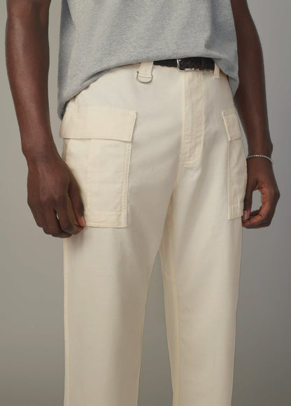Joe's Jeans Men FATIGUE CARGO PANTS Egret