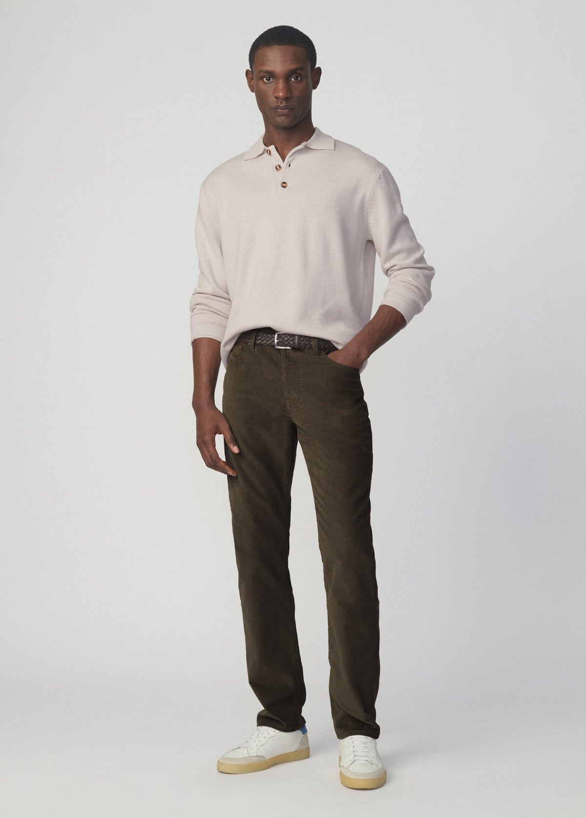Joe's Jeans Men THE BRIXTON CORDUROY Tea Leaf