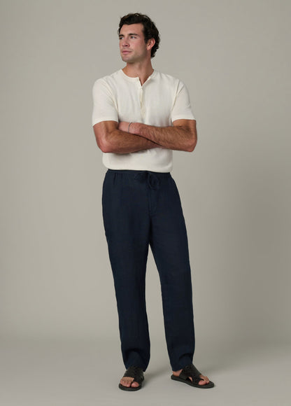 Joe's Jeans Men LINEN PANT Baritone Blue