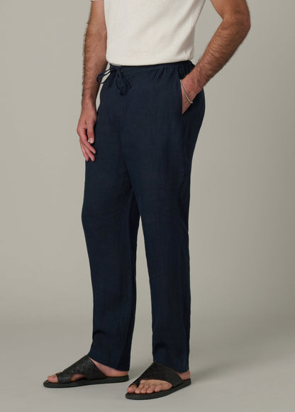 Joe's Jeans Men LINEN PANT Baritone Blue