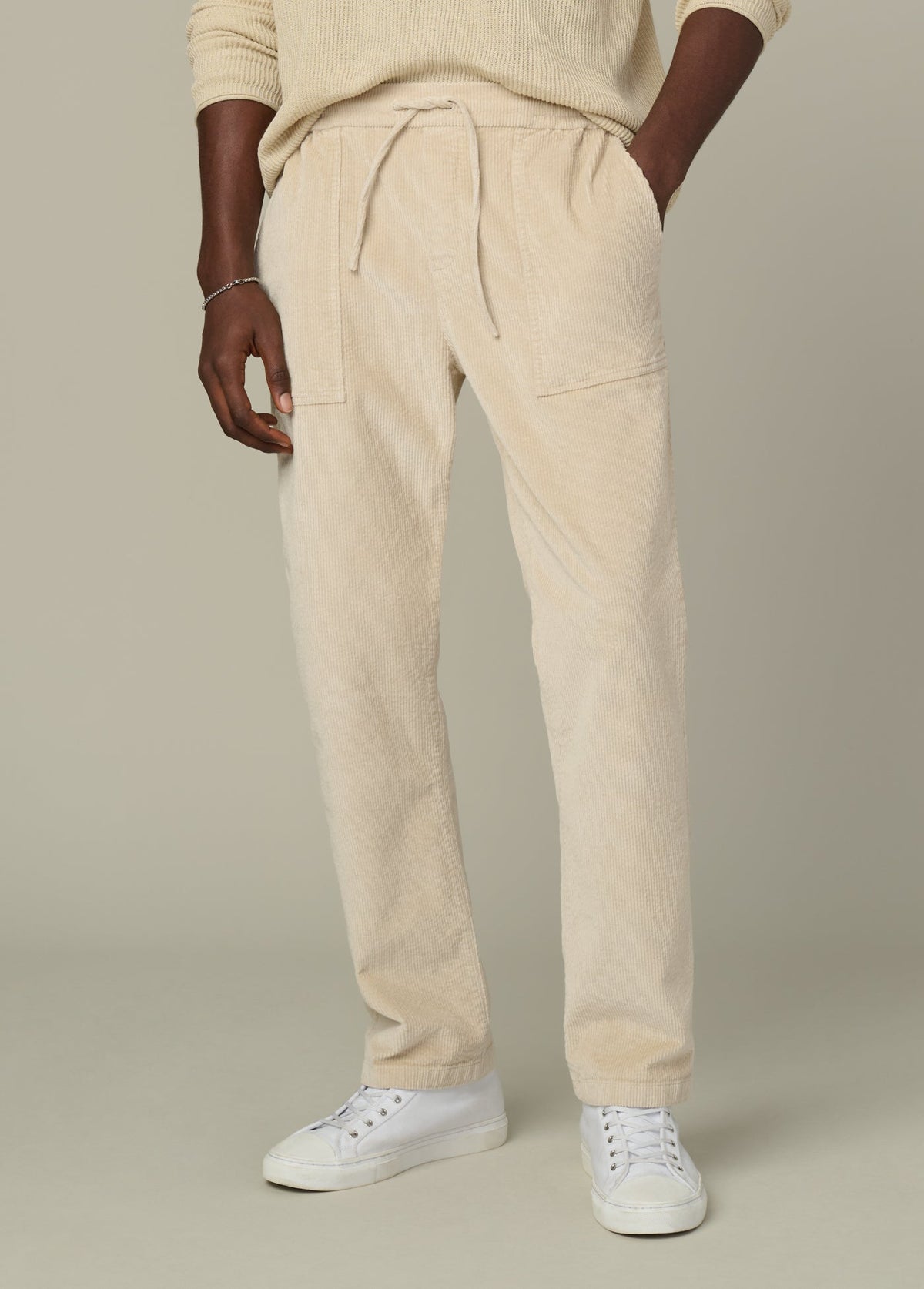 Joe's Jeans Men CORDUROY FATIGUE TROUSER Winter Sand