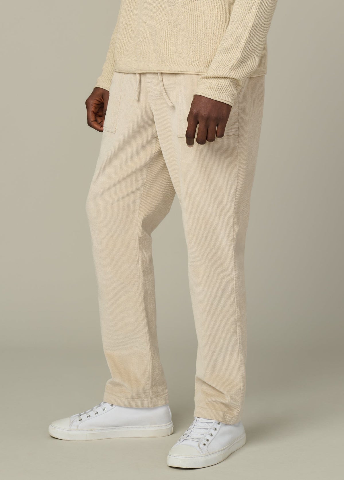 Joe's Jeans Men CORDUROY FATIGUE TROUSER Winter Sand