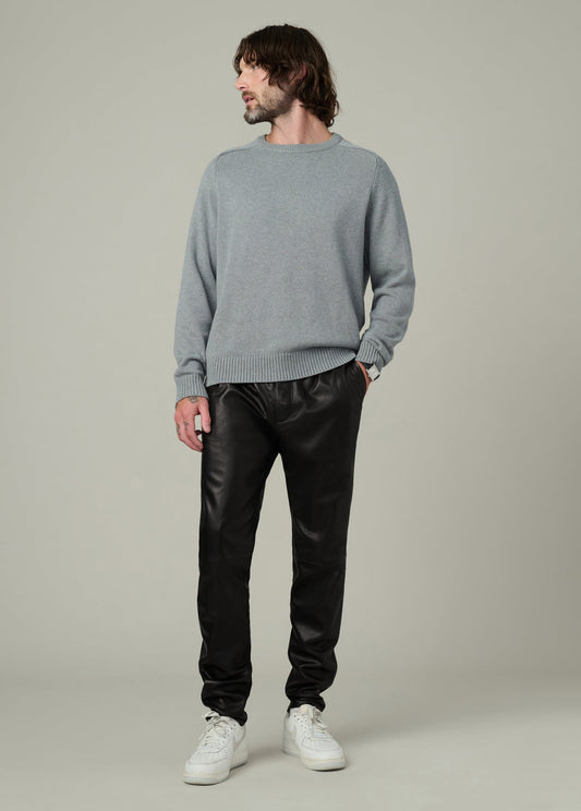 Joe's Jeans Men|Sale THE LAIRD LEATHER TROUSER Black
