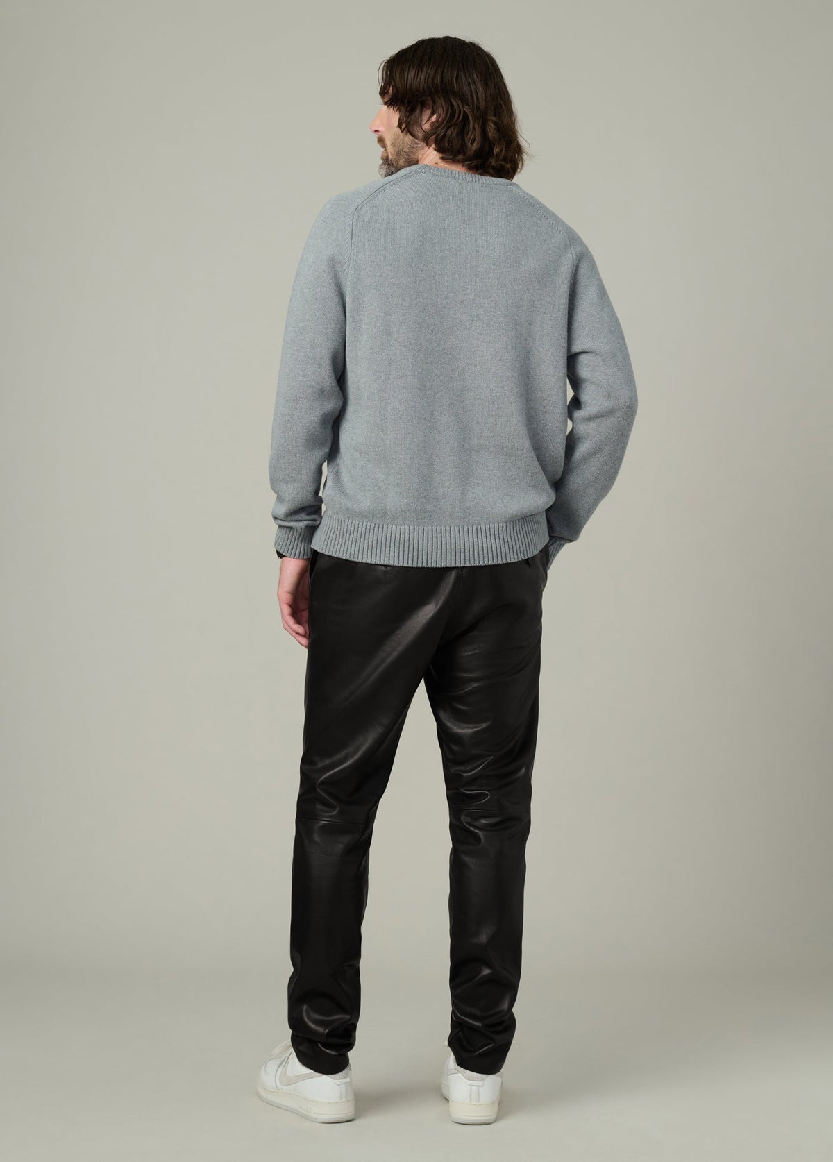 Joe's Jeans Men|Sale THE LAIRD LEATHER TROUSER Black