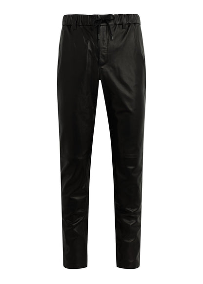 Joe's Jeans Men|Sale THE LAIRD LEATHER TROUSER Black