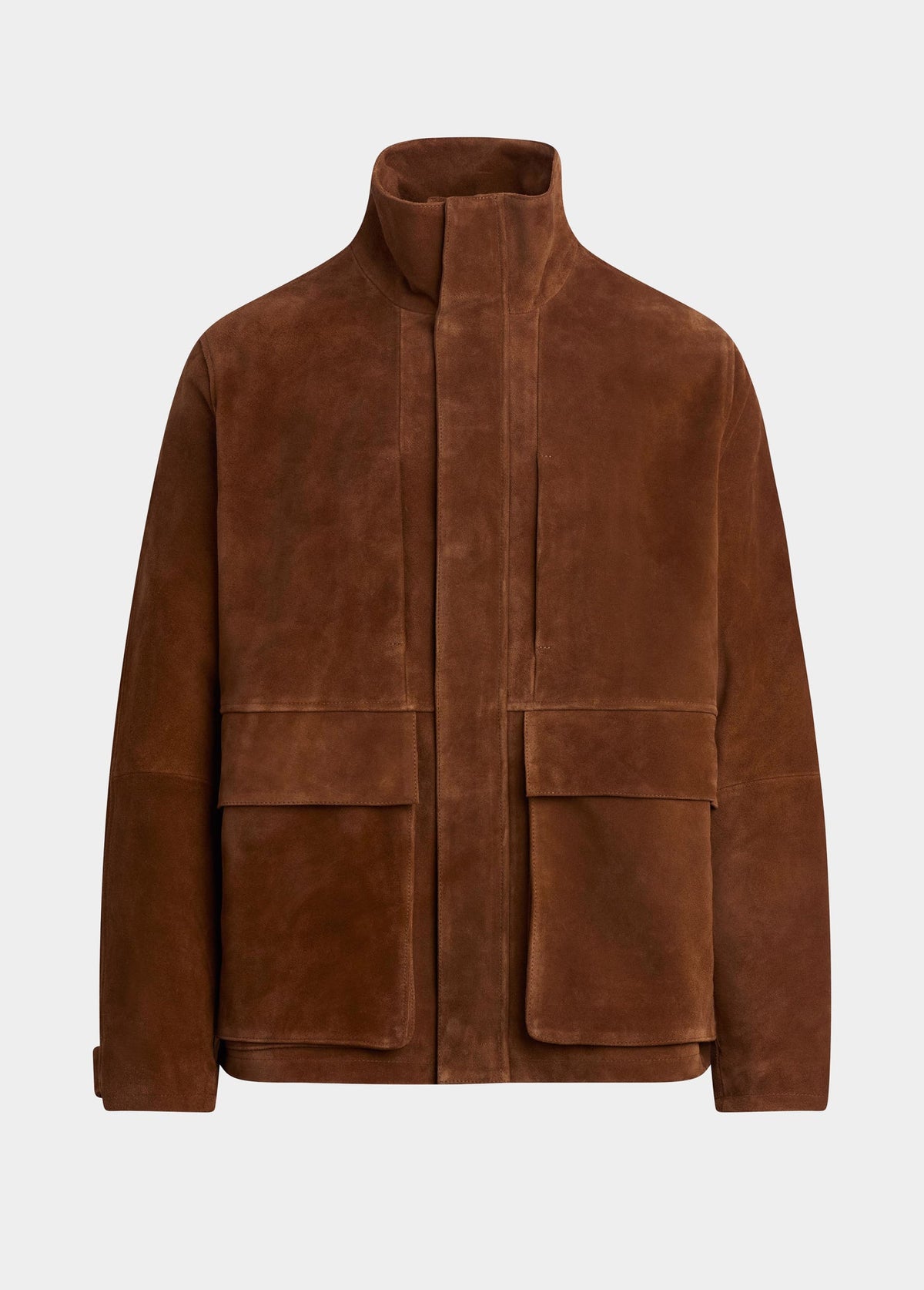 Joe's Jeans Men SUEDE MODERN TRAVEL JACKET Whiskey