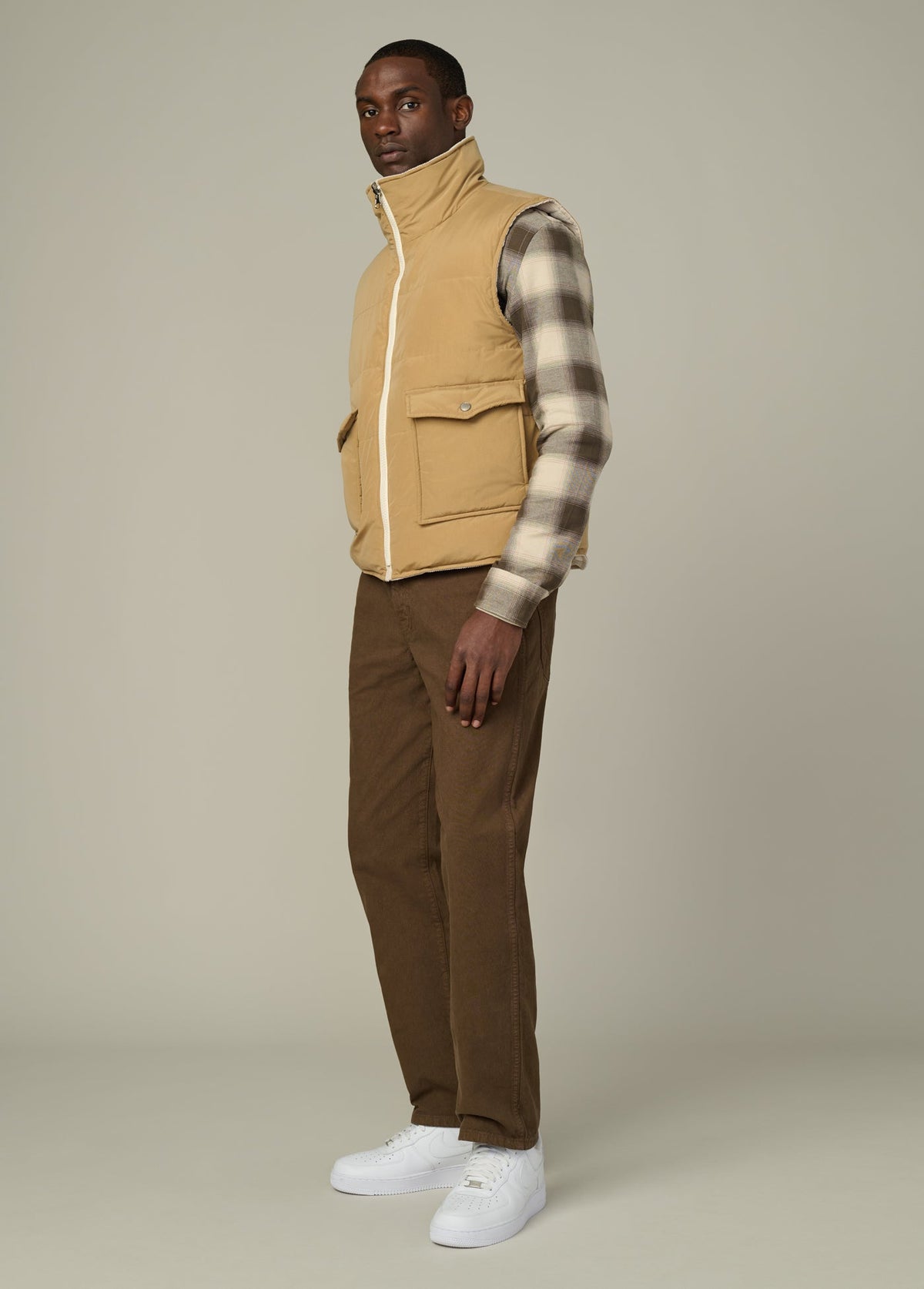 Joe's Jeans Men|Sale REVERSIBLE CORDUROY PUFFER Winter Sand