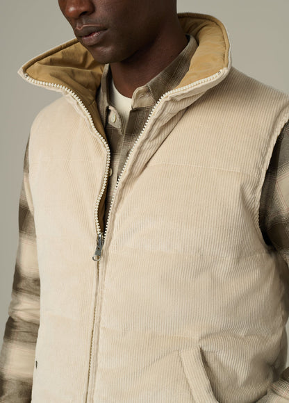 Joe's Jeans Men|Sale REVERSIBLE CORDUROY PUFFER Winter Sand
