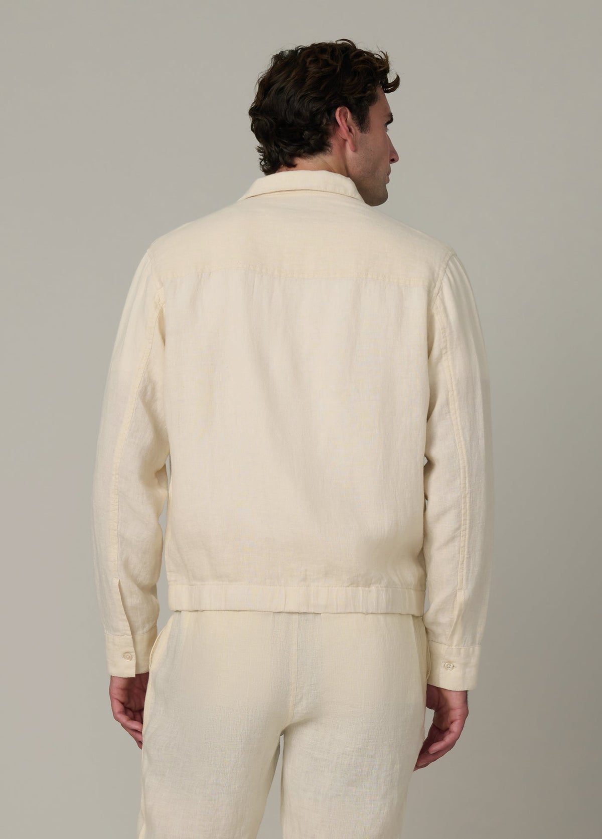 Joe's Jeans Men|Sale LINEN ZIP JACKET Summer Sand