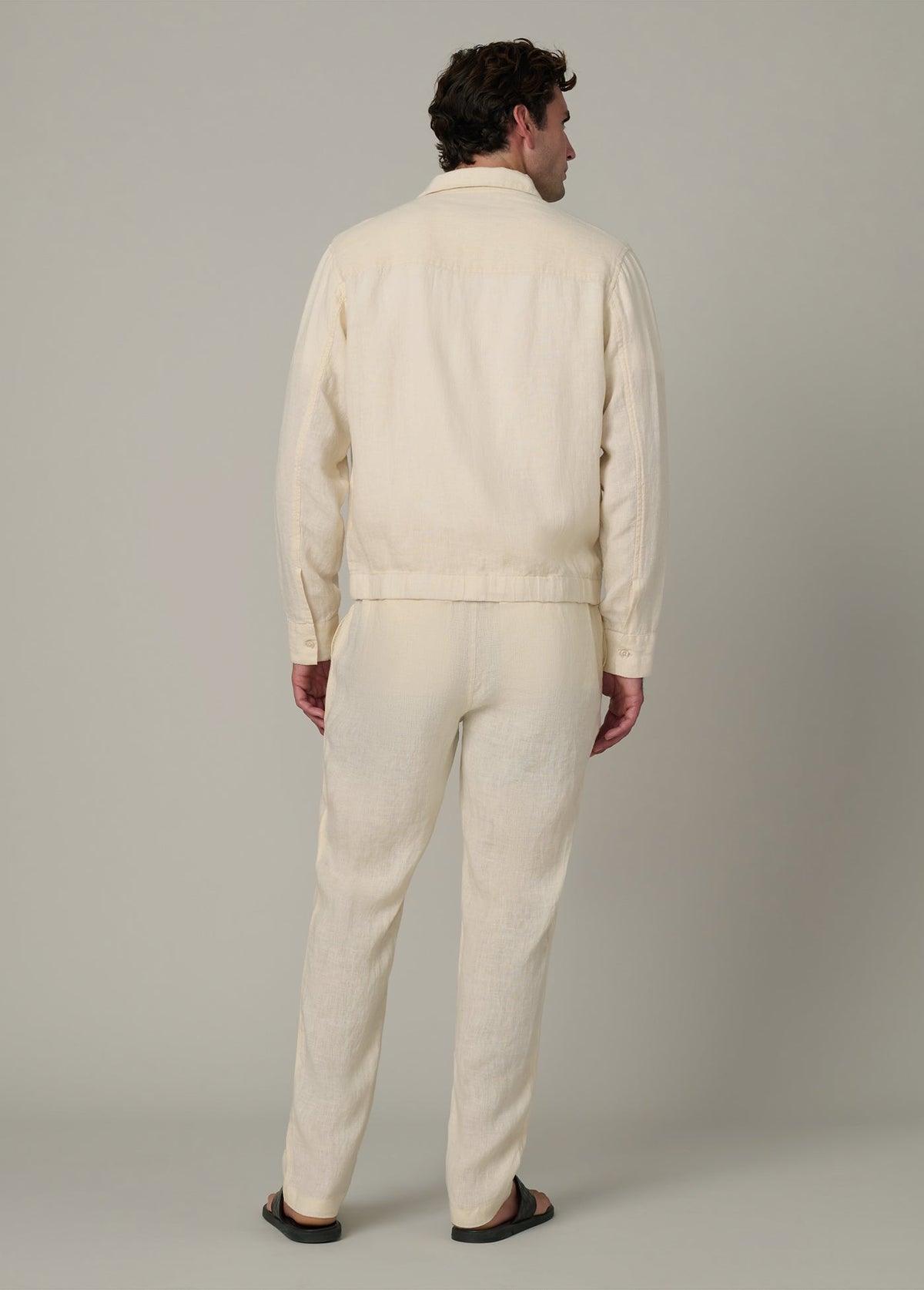 Joe's Jeans Men|Sale LINEN ZIP JACKET Summer Sand