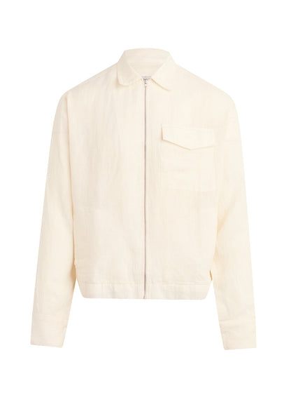 Joe's Jeans Men|Sale LINEN ZIP JACKET Summer Sand