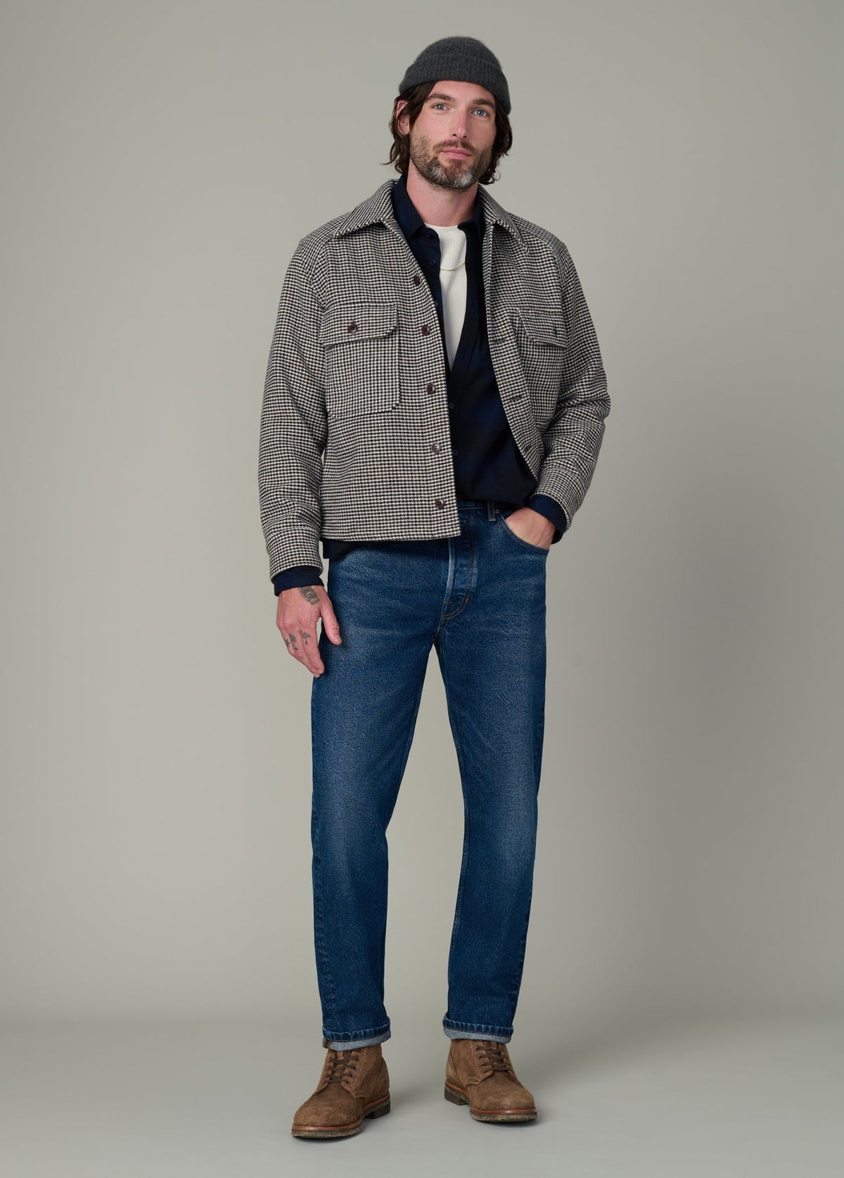 Joe's Jeans Men|Sale AIRBORNE HOUNDSTOOTH JACKET Houndstooth