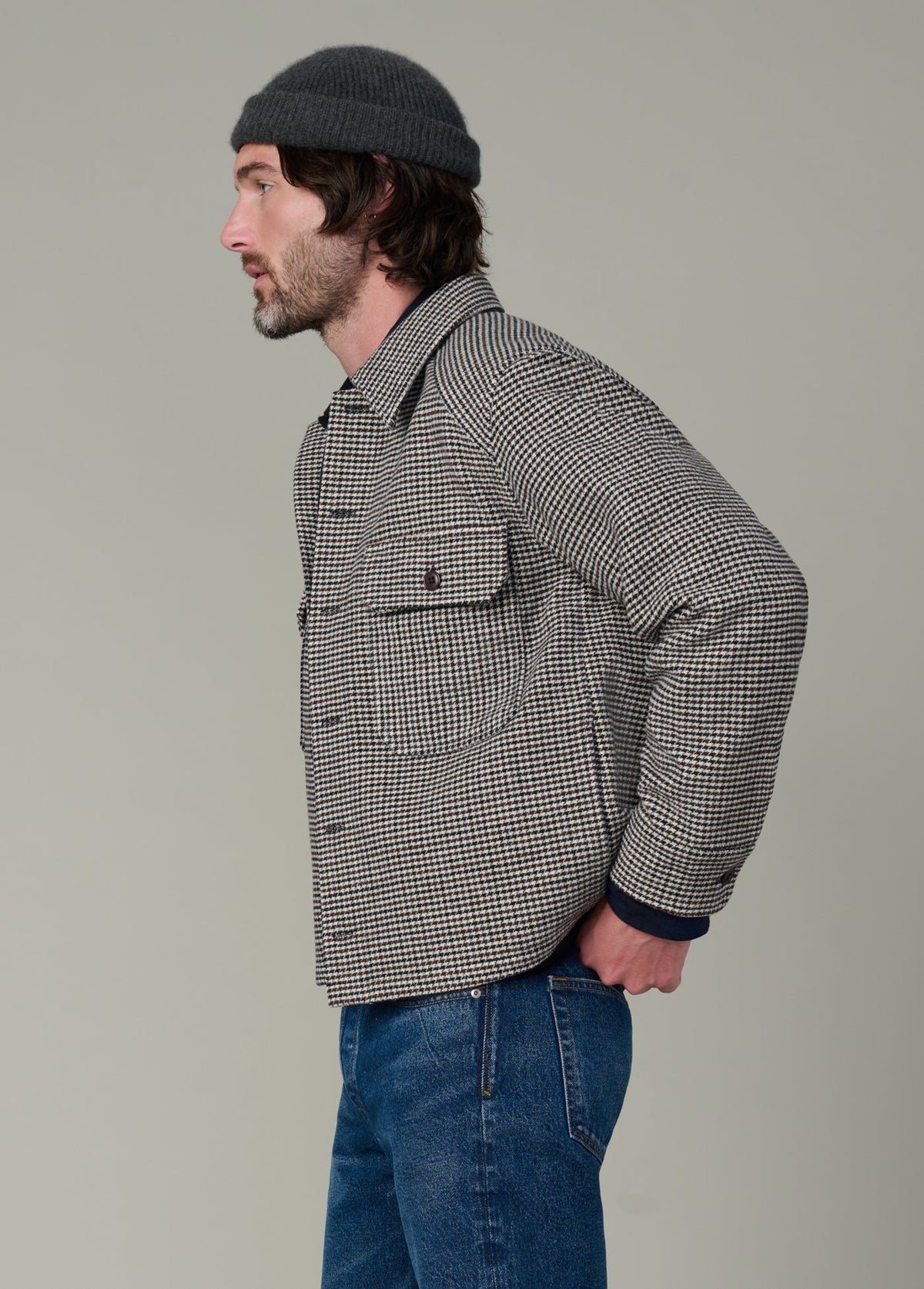 Joe's Jeans Men|Sale AIRBORNE HOUNDSTOOTH JACKET Houndstooth