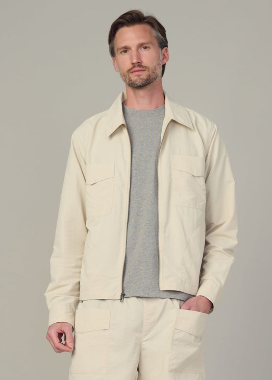 Joe's Jeans Men|Sale MODERN UTILITARIAN ZIP SHIRT Summer Sand
