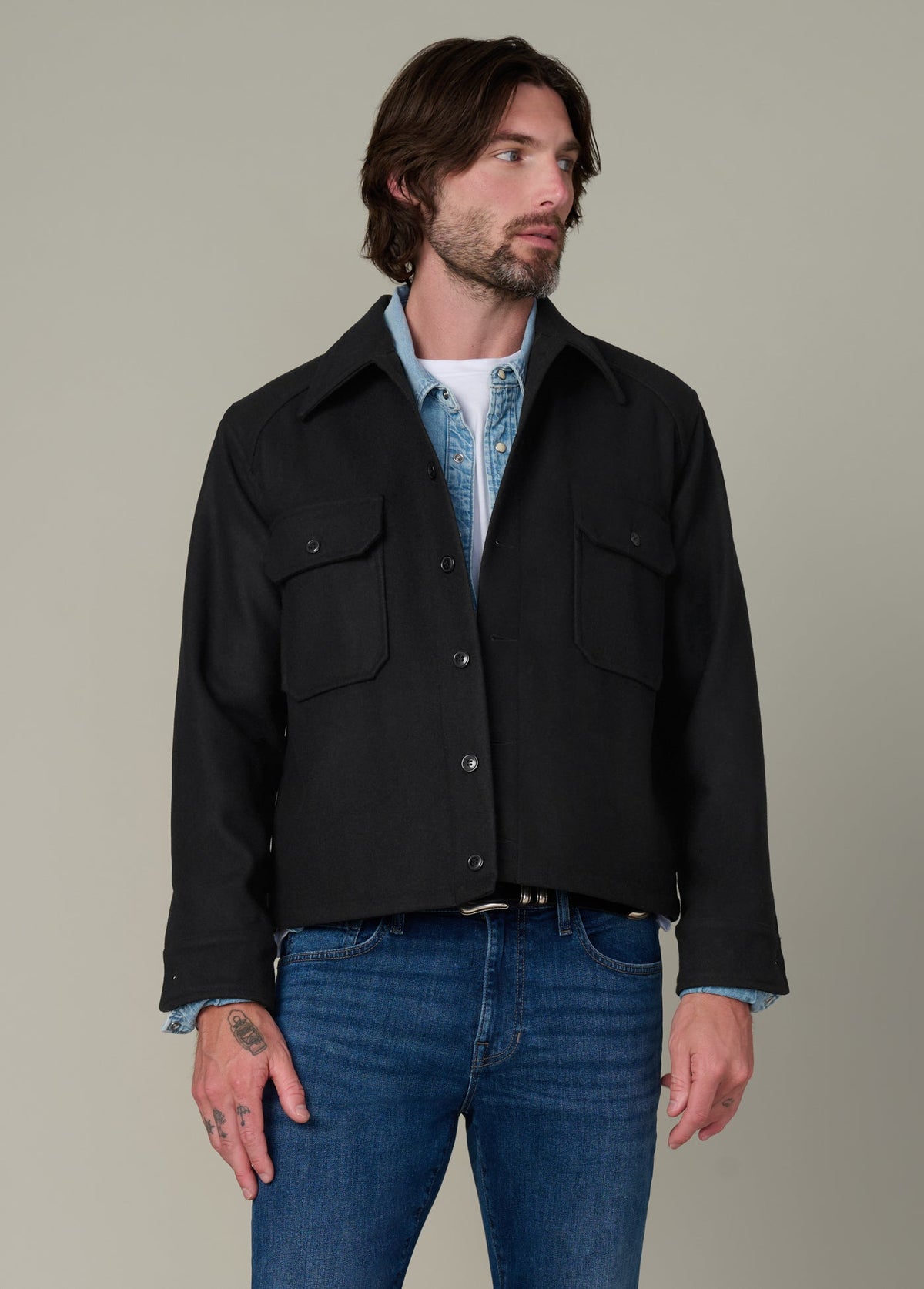 Joe's Jeans Men|Sale THE AIRBORNE SOLID JACKET Black