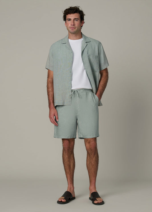 Joe's Jeans Men LINEN SHORT Green Milieu