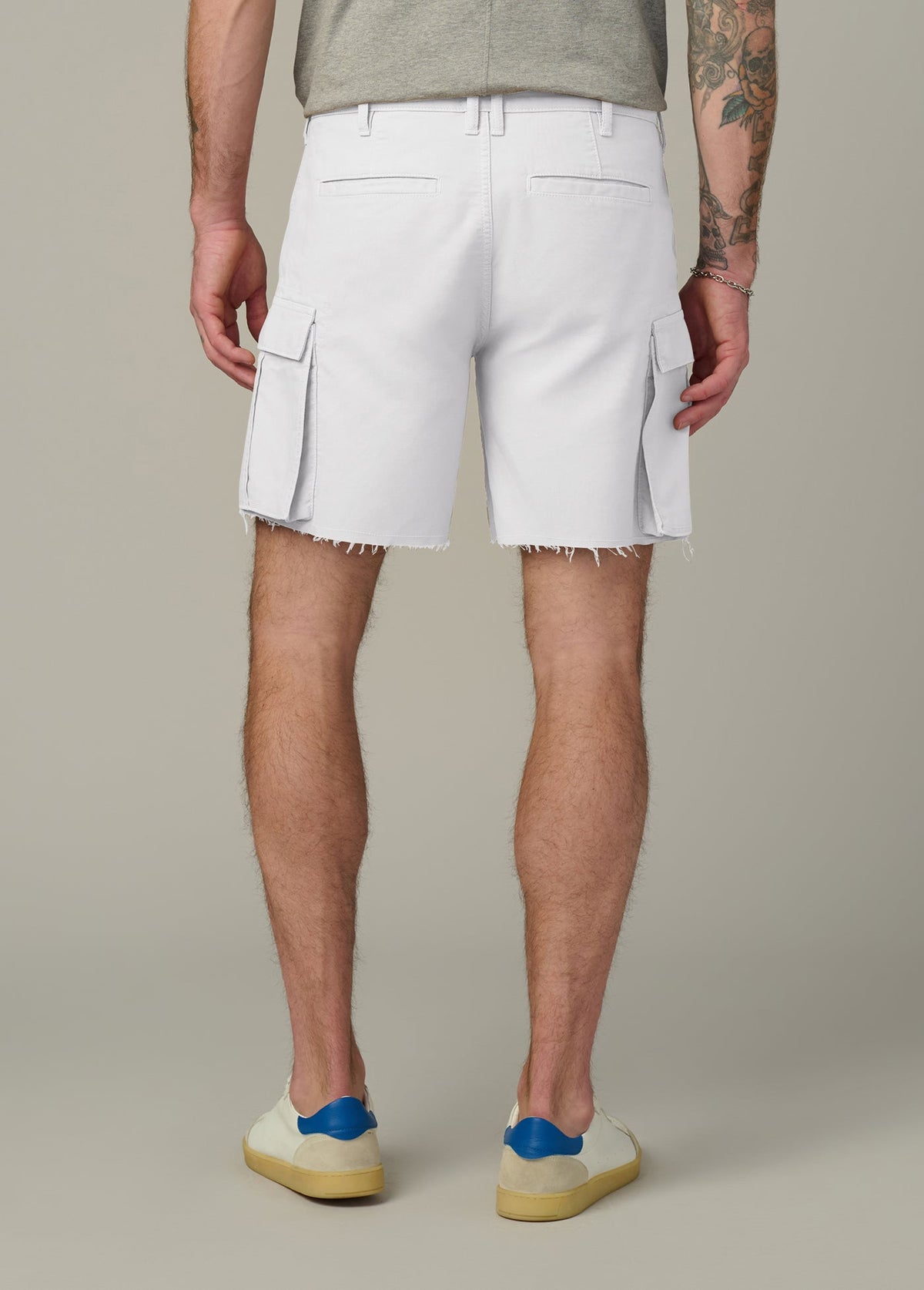 Joe's Jeans Men MCARTHUR CARGO SHORTS White