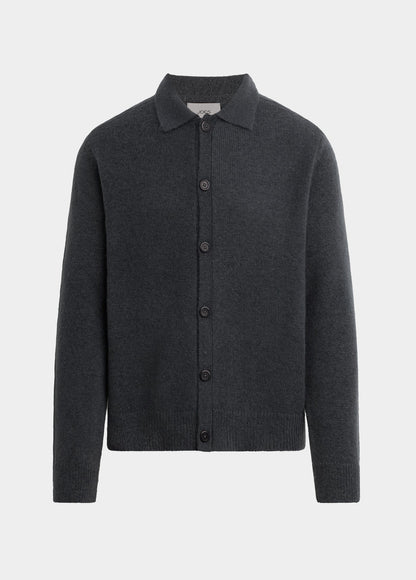 Joe's Jeans Men MOHAIR CARDIGAN POLO Turbulence
