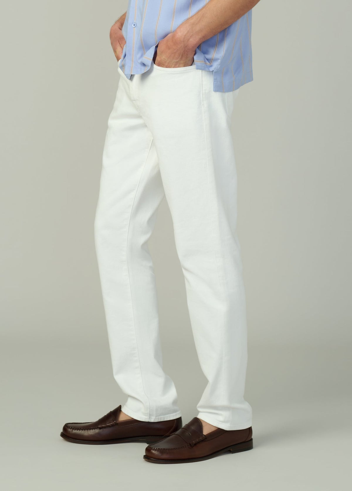 Joe's Jeans Men THE BRIXTON Clean White