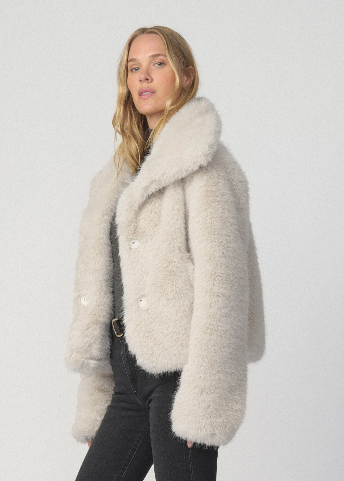 Joe's Jeans Women THE COZY COAT Stone