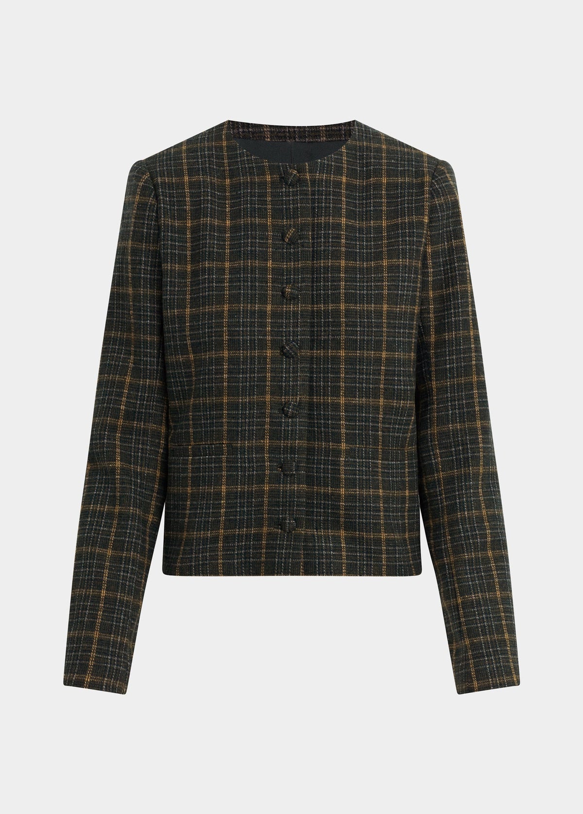 Joe's Jeans Women THE SCOTTIE JACKET Moss Multi Plaid
