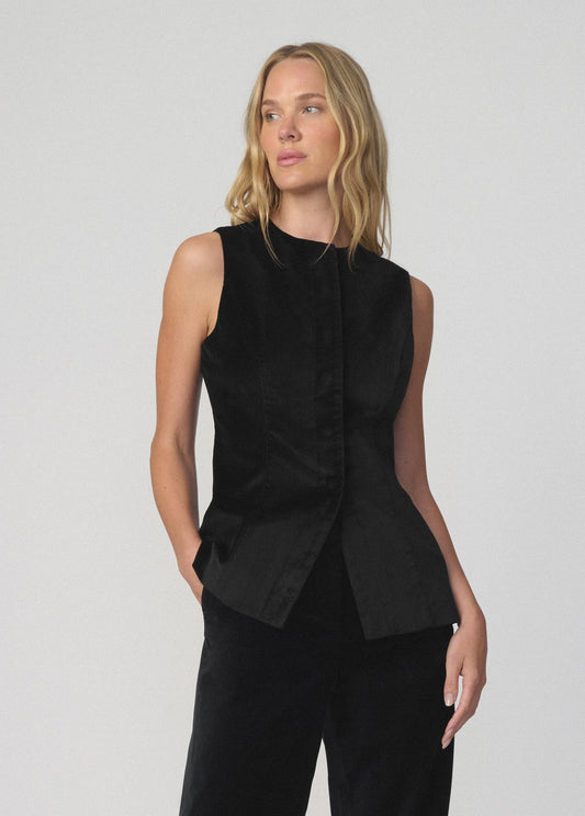 Joe's Jeans Women THE VELVETEEN TUNIC Black