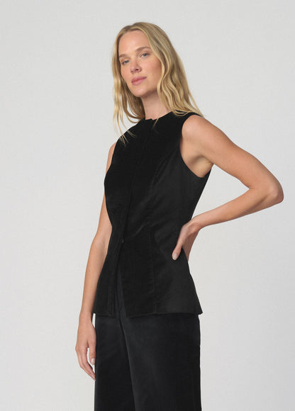 Joe's Jeans Women THE VELVETEEN TUNIC Black