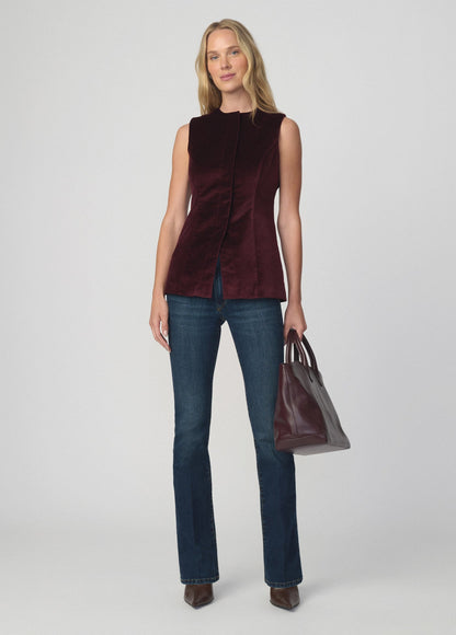 Joe's Jeans Women THE VELVETEEN TUNIC Cabernet
