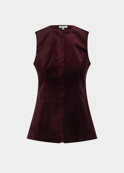 Joe's Jeans Women THE VELVETEEN TUNIC Cabernet