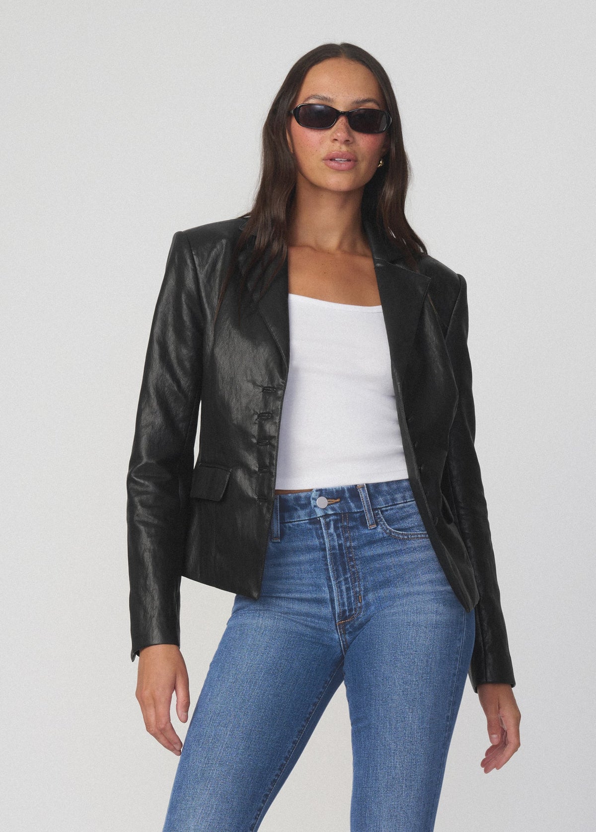Joe's Jeans Women THE FITTED BLAZER Black