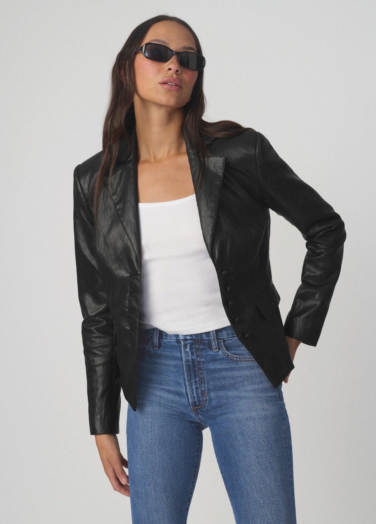 Joe's Jeans Women THE FITTED BLAZER Black