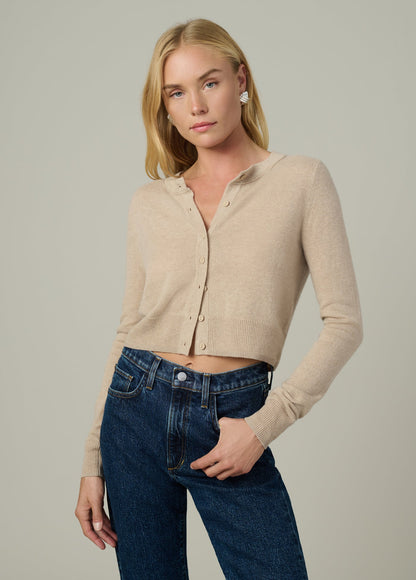 Joe's Jeans Women THE DANI CASHMERE CARDIGAN Oatmeal