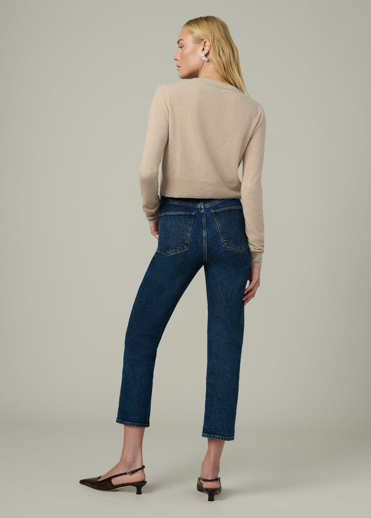 Joe's Jeans Women THE DANI CASHMERE CARDIGAN Oatmeal