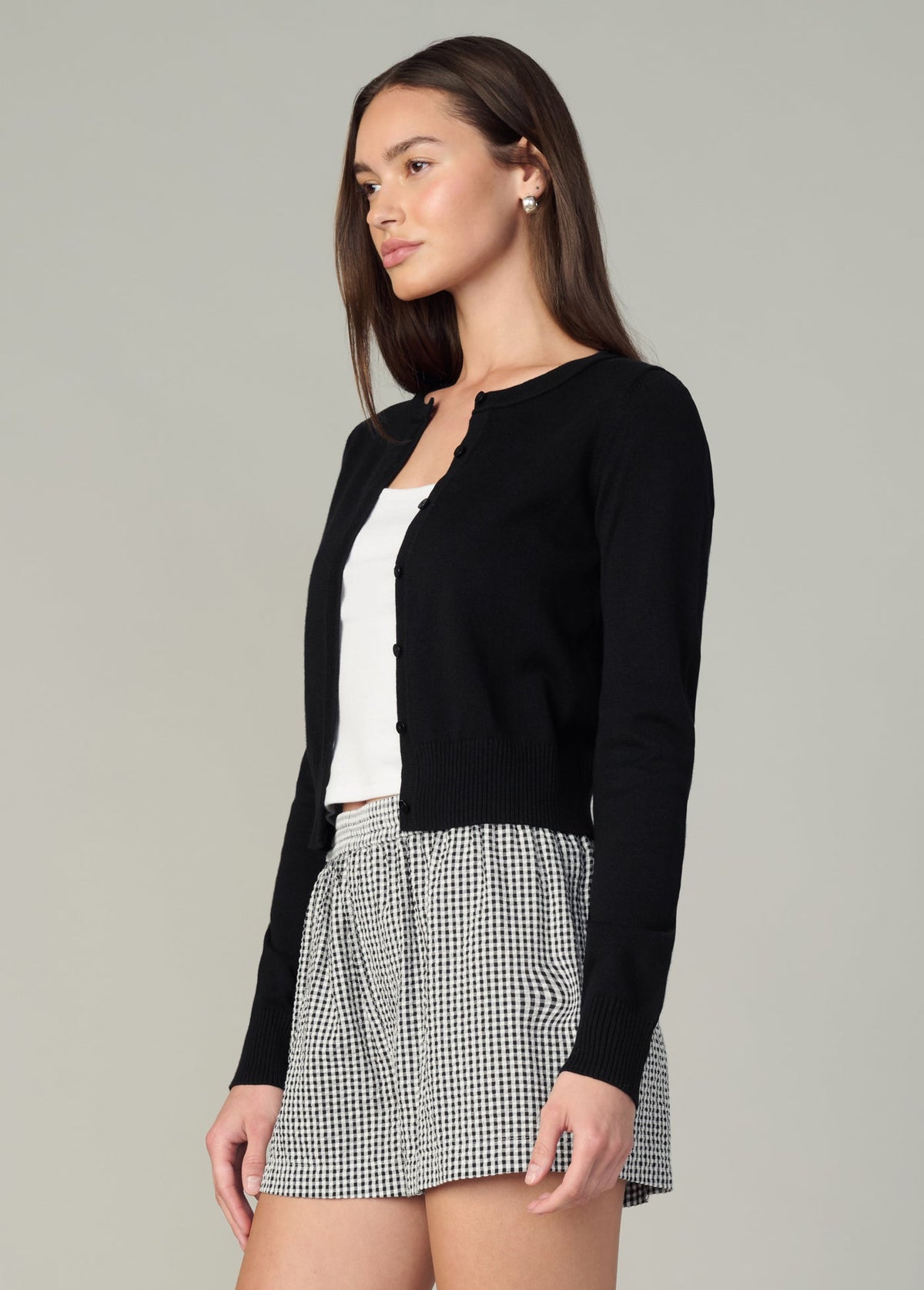Joe's Jeans Sale THE DANI COTTON CARDIGAN Black