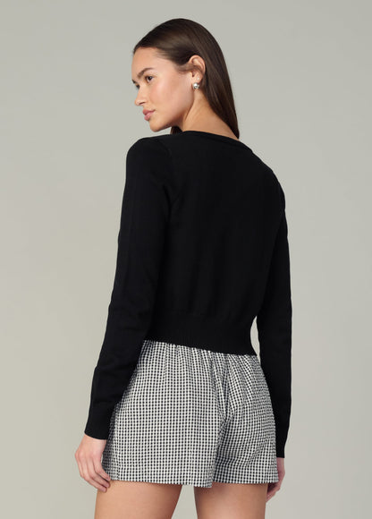 Joe's Jeans Sale THE DANI COTTON CARDIGAN Black