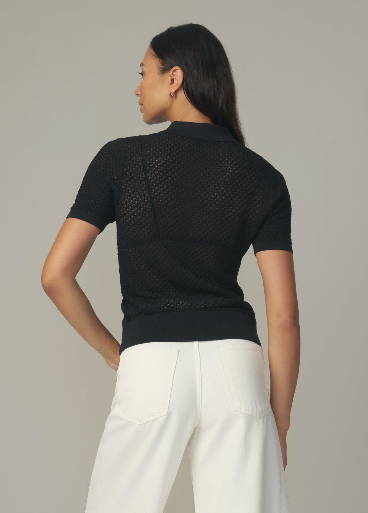 Joe's Jeans Sale THE DAVEY SHORT SLEEVE CARDIGAN Black