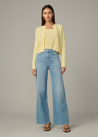 Joe's Jeans Sale THE POINTELLE DANI CARDIGAN Sunshine
