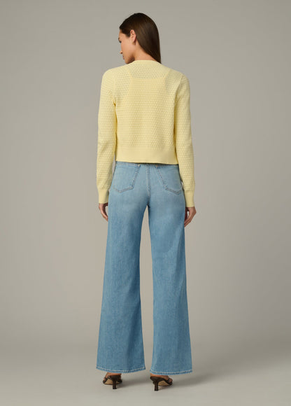 Joe's Jeans Sale THE POINTELLE DANI CARDIGAN Sunshine